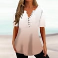 thumbnail image 1 of LiMoi Women Short Sleeve Shirts Plus Size Womens Short Sleeve T Shirts Tshirts Shirts T-Shirts Oversized Tshirts My Items Ordered, 1 of 5