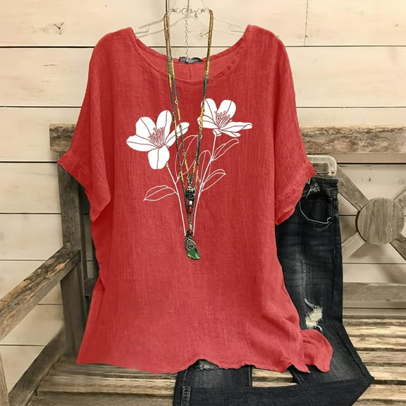 LiMoi Women's Short Sleeve Tops V Neck Womens Tops for Work T-Shirts for Women Graphic Tees Trendy Oversized Tops for Women Plus Size My Items Ordered