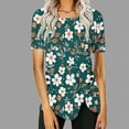 thumbnail image 1 of LiMoi Womens Shirts Short Sleeve Button down T Shirts Printed Tops for Women Plus Size Tops for Women 5x My Orders, 1 of 5