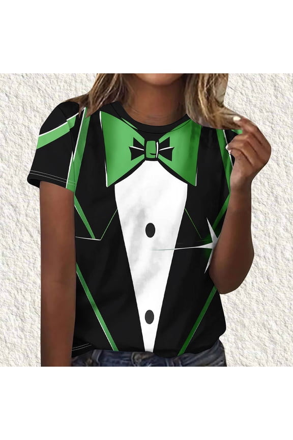 Womens Short Sleeve T Shirts Women Loose Fit Cropped Oversized Tshirts Graphic Oversized Tops for Women Western New & Trending