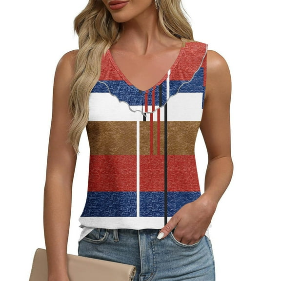 LiMoi Womens Sleeveless Tops Dressy Womens Tops Dressy Casual Womens T Shirts Casual Graphic Dressy Tunic Tops for Women