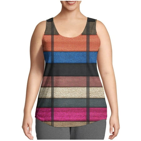 LiMoi Womens Sleeveless Tops T Shirts Printed Tshirts Shirts for Women Oversized Tops
