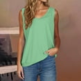 thumbnail image 1 of LiMoi Womens Summer Tops 2025 Cotton Workout Tank Tops Women Cropped Womens Tops Dressy Blouses Short Sleeve Plain Shirts for Women Cotton Plus Size Blouses for Women Dressy Casual Summer, 1 of 6