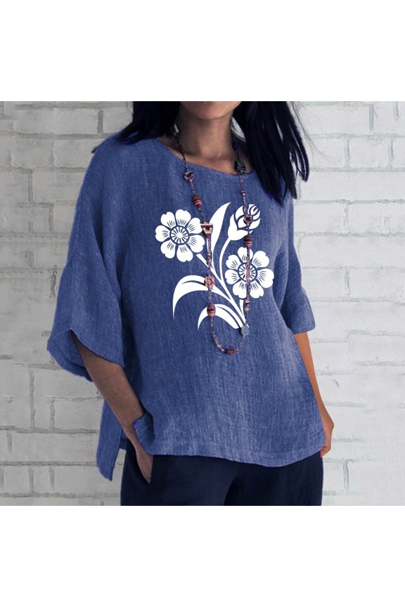 Womens Summer Tops V Neck Work 3/4 Sleeve T Shirts Oversized Tops for Women Short Sleeve Womens T Shirts Loose Fit Graphic my reorder list