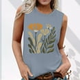 thumbnail image 1 of LiMoi Womens Tank Tops Casual Womens Tops Summer Womens T Shirts Loose Fit Graphic Plus Tops for Women Summer, 1 of 5