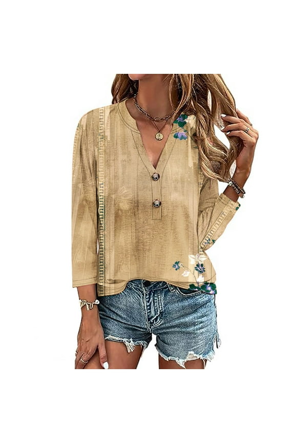 reorder Womens T Shirts Loose Fit orders Women's 3/4 Sleeve Tops Plus Tshirts Shirts Bulk T Shirts Graphic items ordered by me