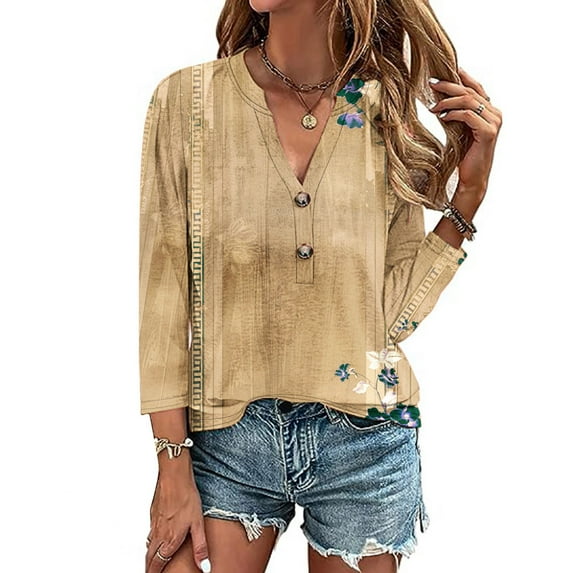 LiMoi reorder Womens T Shirts Loose Fit orders Women's 3/4 Sleeve Tops Plus Tshirts Shirts Bulk T Shirts Graphic items ordered by me