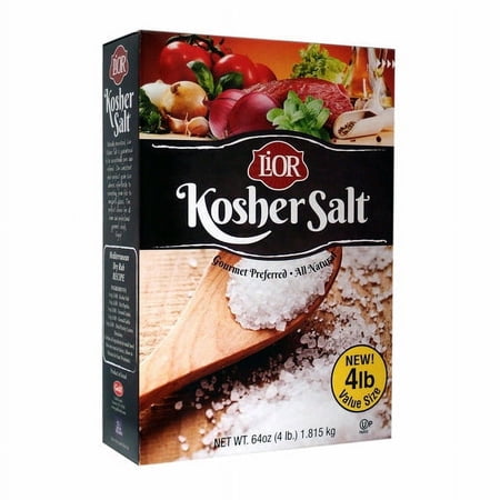 LiOR Kosher Salt | Box | 4 lb