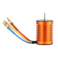 thumbnail image 1 of LiPo 2 Poles Sensorless Motor Remote Control Accessory For 1/10 RC Car Boat 9T-4370KV, 1 of 8