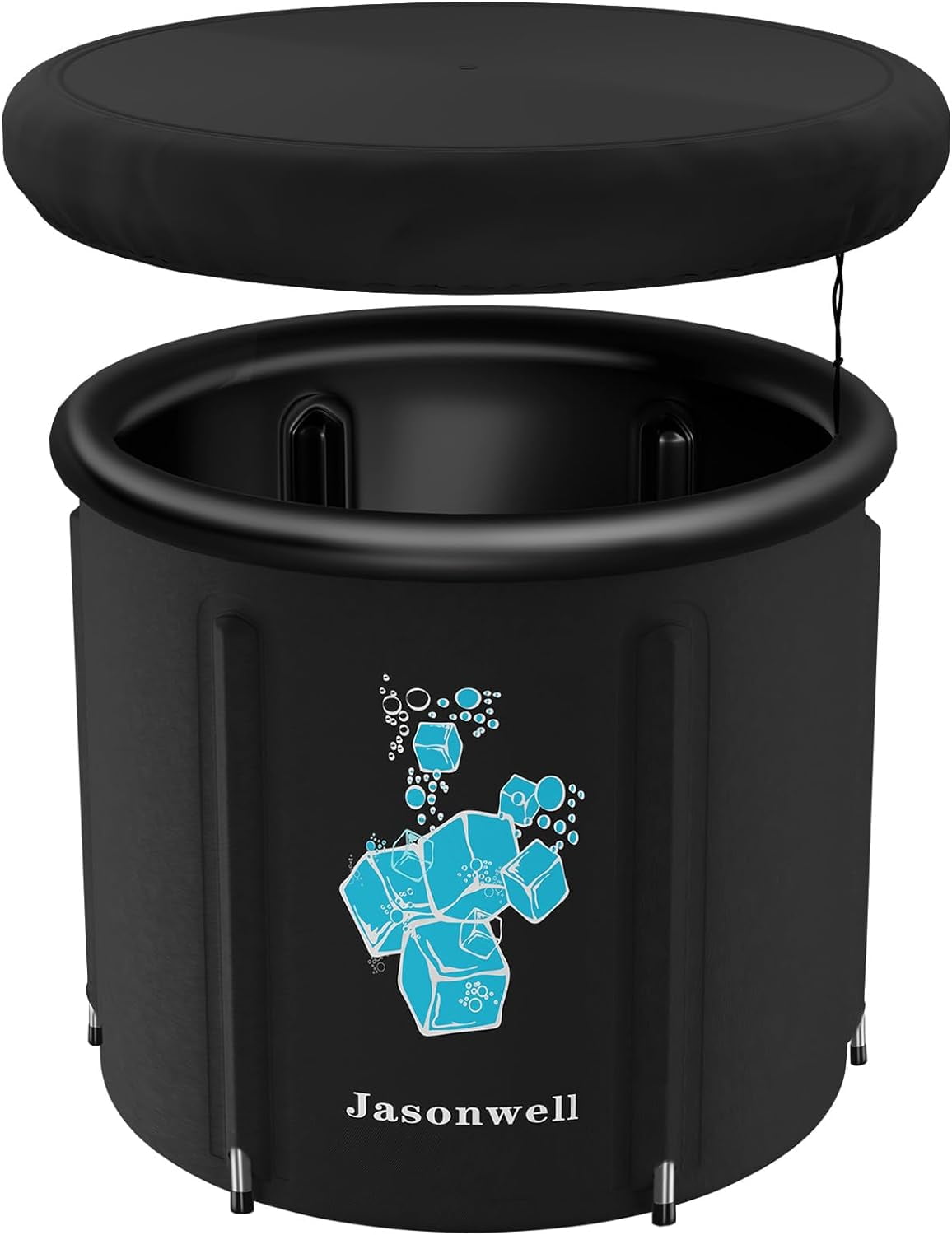 LiTian Ice Bath Tub for Athletes - Heavy Duty Cold Water Therapy Plunge Tub Ice Pod for Recovery Portable Ice Barrel Plunge Pool for Outdoor Inflatable Hot Tub Bathtub at Home for Adults