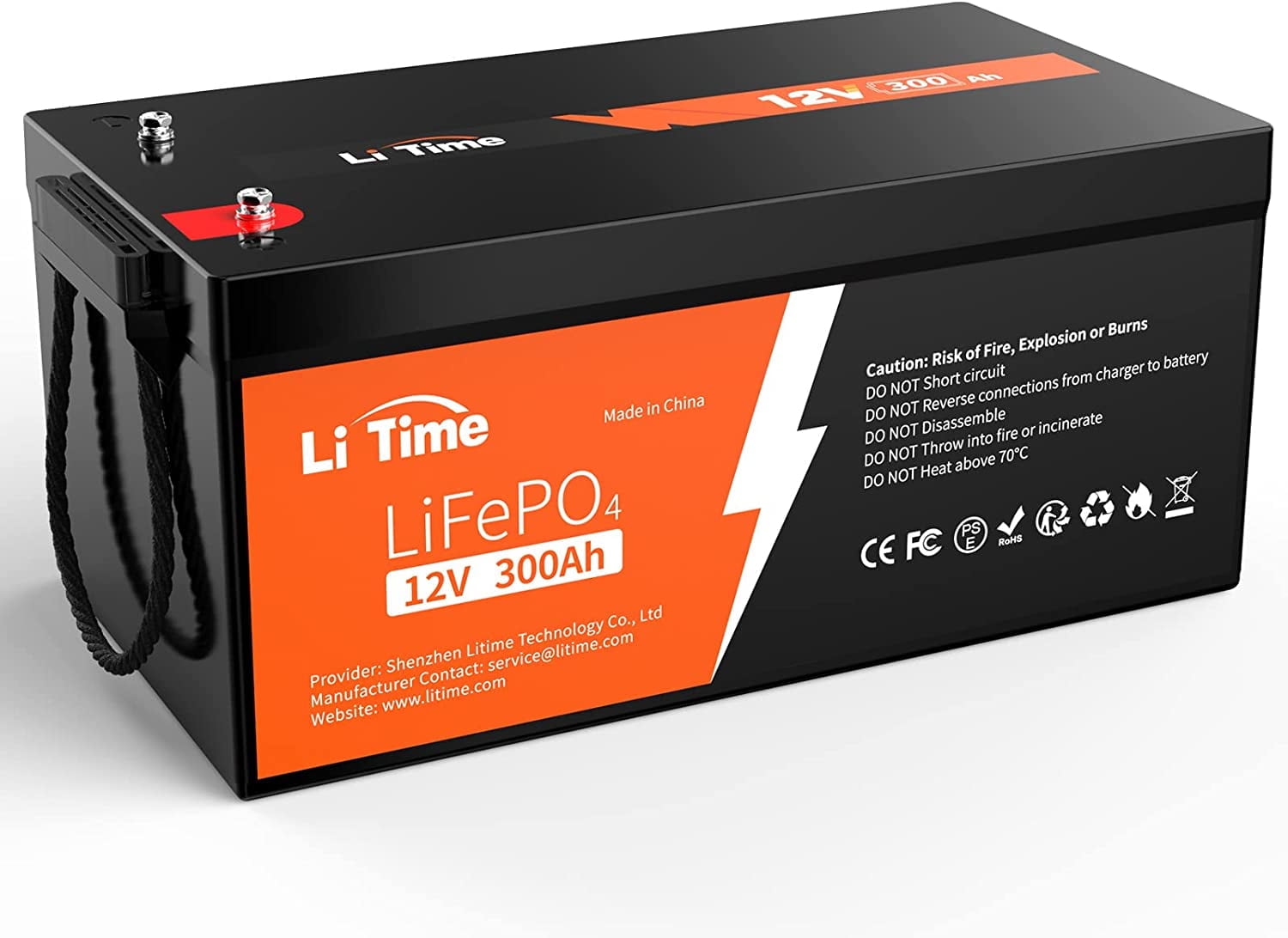 Batteria Litio LiFePO4 12V 300Ah - Energia Affidabile Per Camper E Sistemi Solari - Foto 9