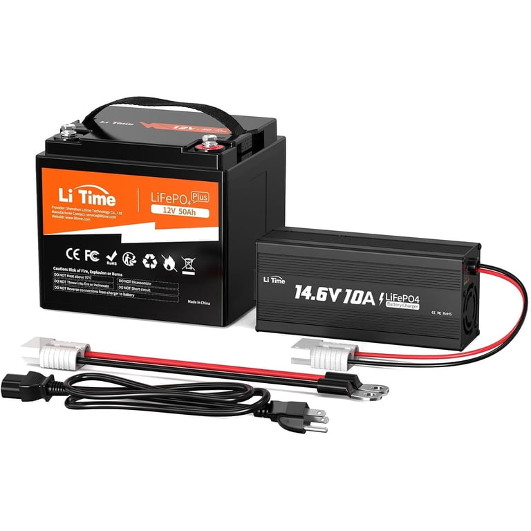 LiTime 12V 50Ah LiFePO4 Battery Output Power 640W 50A BMS LiTime 12V 50Ah LiFePO4 Battery Output Power 640W 50A BMS