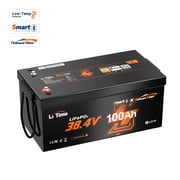 LiTime 36V 100Ah OBM Lithium Battery Marine LiFePO4 Battery for Electric Outboard