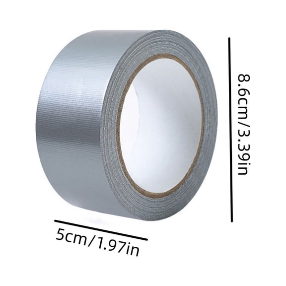 LiUMX 50mm Wide Fabric Based Adhesive Tape, Heavy Duty Weather Stripping for Door Bottom and Window Gaps, Windproof Soundproof and Bug Proof Seal