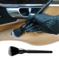 thumbnail image 1 of LiUMX Car Cleaning Brush, 9.84 Inch Soft Bristle Detailing Tool for Interior & Exterior, Durable Plastic with Protective Cover, Black/Blue, 1 of 5