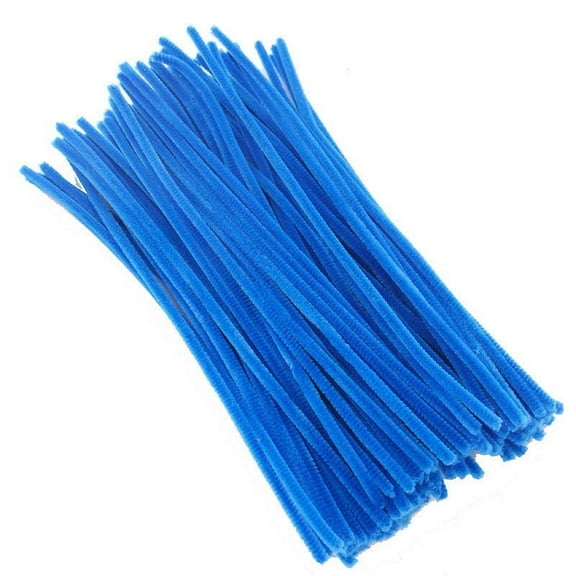 LiUMX Colorful Pipe Cleaners for Crafts | 100-Piece Set in 8 Assorted Candy Colors | 12-Inch Chenille Stems for DIY Projects, School Art, and Kids' Activities