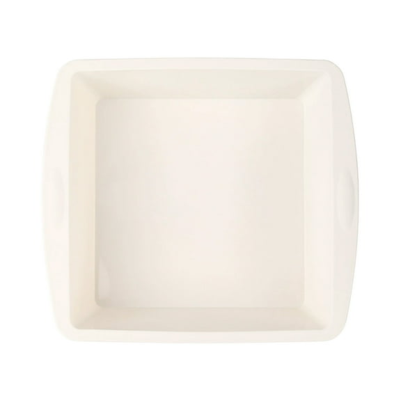 LiUMX Food Grade Silicone Bread Cake Pan | 19x17.5x5.5cm Chiffon Cake Mold | Non-Stick Easy Release | Oven Safe & Dishwasher Safe | 1-Pack Baking Tray for Bread & Desserts