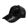 thumbnail image 1 of LiUMX Glitter Sequin Baseball Cap for Women | Adjustable Mesh Back Hat with Bling Bling Sequins | Breathable Sun Hat for Party, Travel, Outdoor Activities | One Size Fits (22-24.4 Inch), 1 of 5