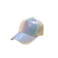 thumbnail image 1 of LiUMX Glitter Sequin Baseball Cap for Women | Adjustable Mesh Back Hat with Bling Bling Sequins | Breathable Sun Hat for Party, Travel, Outdoor Activities | One Size Fits (22-24.4 Inch), 1 of 5