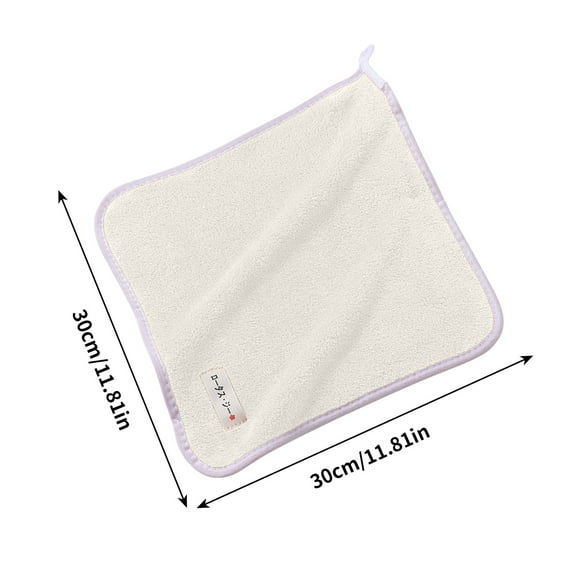 LiUMX Kids Handkerchief Towel | Soft Absorbent Face Wash Cloth for Children | Multipurpose Small Towel for School & Travel | 1 Pack