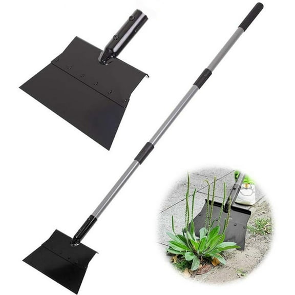LiUMX Multifunctional Garden Cleaning Shovel | Steel Flat Head Design for Moss Removal & Sticker Cleaning | Long Handle Outdoor Tool for Walls & Floors | Heavy-Duty Construction