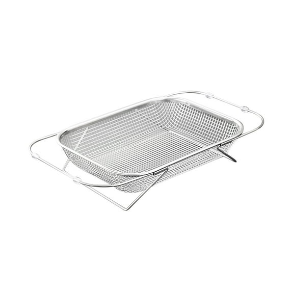 LiUMX Stainless Steel Sink Rack, Expandable Retractable Vegetable Washing & Dish Drying Basket, Storage Organizer for Kitchen Sink Drainage
