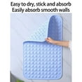 thumbnail image 1 of LiUMX TPE Bathtub Anti-Slip Mat | Shower & Toilet Floor Mat with Suction Cups | Non-Slip Texture & Quick Drainage for Bathroom Safety | 1-Pack, 1 of 5