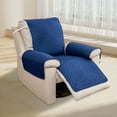 thumbnail image 1 of LiUMX Universal Recliner Sofa Cover | Quilted Polyester Slipcover for Rocking & Massage Chairs | Pet & Spill Protection | Modern Solid Color Design | 55x196cm, 1 of 4