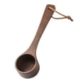 thumbnail image 1 of LiUMX Wooden Coffee Scoop | Natural Solid Wood Measuring Spoon | Long Handle for Coffee Beans Tea Protein Powder | Food Grade Kitchen Utensil for Home Restaurant Hotel, 1 of 5