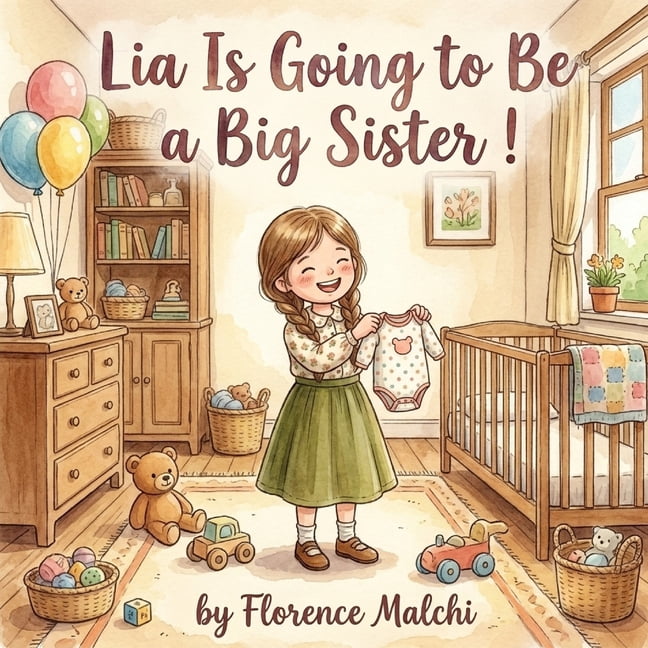 Two Homes One Heart Lia Is Going to Be a Big Sister!: A Gentle Children's Book About Blended Families, Big Feelings, and Welcoming a New Sib, Book 4, (Paperback)