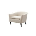 thumbnail image 1 of Lia Mid-Century Barrel Accent Chair, Sky Neutral, 1 of 11