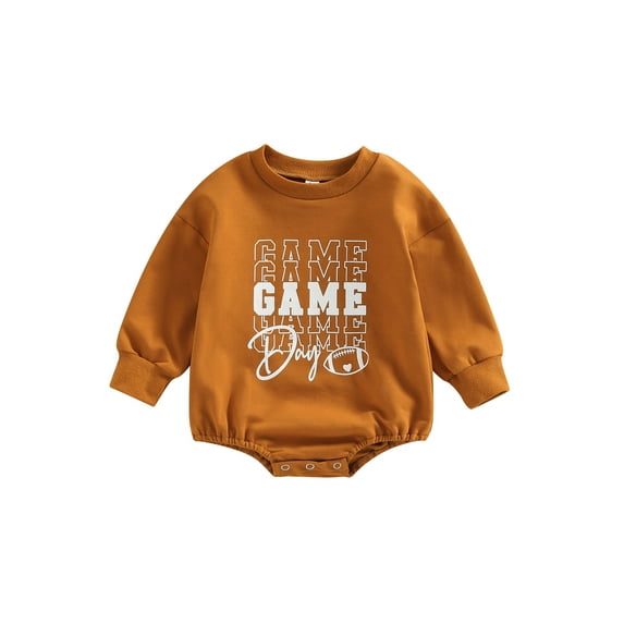 Liacowi Baby Boys Girls Clothes Infant Fall Onesie Romper 3 6 12 18 Months Newborn Long Sleeve Letters Print Bodysuit