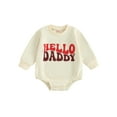 thumbnail image 1 of Liacowi Baby Boys Girls Romper Colorful Letter Print Long Sleeve Bodysuits 6 12 18 24 Months Newborn Spring Fall Onesie Clothes for Girls Boys, 1 of 8