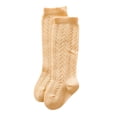 thumbnail image 1 of Liacowi Baby Girl Socks Cotton Mesh Breathable Knee-high Princess Leggings, 1 of 2