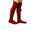 thumbnail image 1 of Liacowi Knitted Socks for Women Warm Foot Cover Knitting Long Leg Cover, 1 of 3