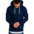 thumbnail image 1 of Liacowi Liacowi Mens Hoodies Hooded Tracksuit Sweatshirt Autumn Winter Slim Jumper Mens Clothes Long Sleeve Pullover Streetwear, 1 of 5