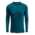 thumbnail image 1 of Liacowi Men Long Sleeve Knit T-Shirts Spring Fall Fashion Slim Fit Shirts Solid Color Crew Neck Casual Tops, 1 of 4