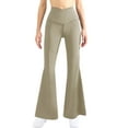 thumbnail image 1 of Liacowi Women Flare Yoga Pant High Waist Stretchy Bootcut Flared Leggings Gym Workout Pant Bell Bottom Trouser, 1 of 3