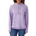 thumbnail image 1 of Liacowi Women Juniors Oversized Hooded Sweatshirt Rabbit Ear Long Sleeve Pullover Tops with Pockets Casual Streetwear for Teen, 1 of 9