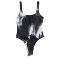 thumbnail image 1 of Liacowi Women One-Piece Swimsuit Tie Dye Print Sleeveless Backless Swimwear Skinny Bathing Suit, 1 of 5