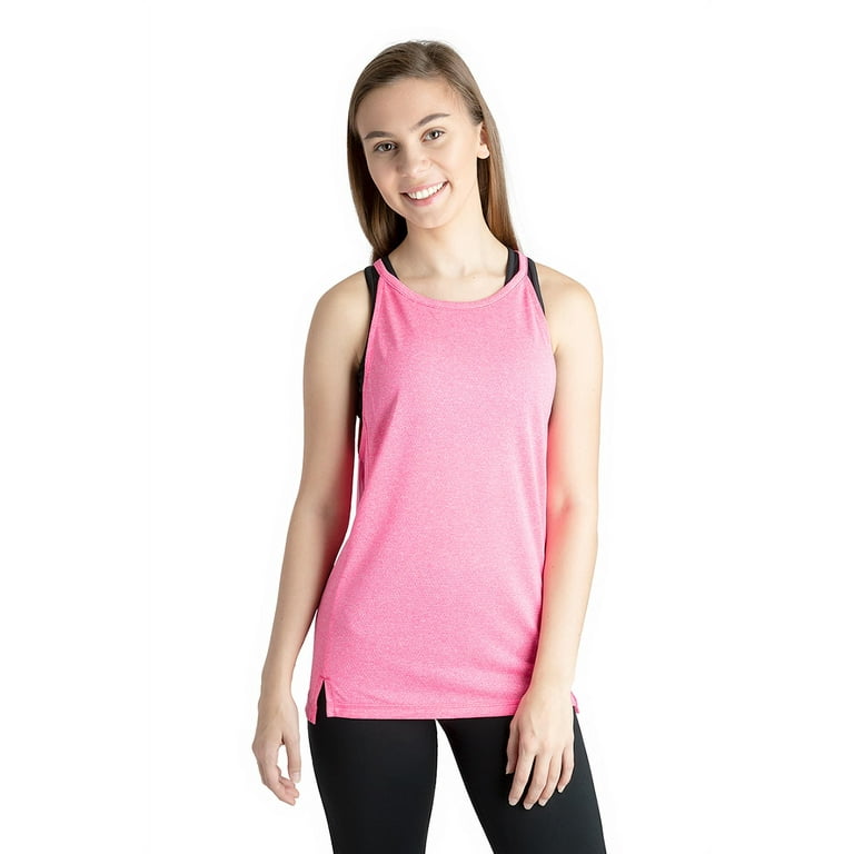 Liakada Ladies Sheer and Breezy Ether Pullover Cover-Up Mesh Tank Top –  Gym, Dance, Yoga, Aerobics, Cheer, Everyday!
