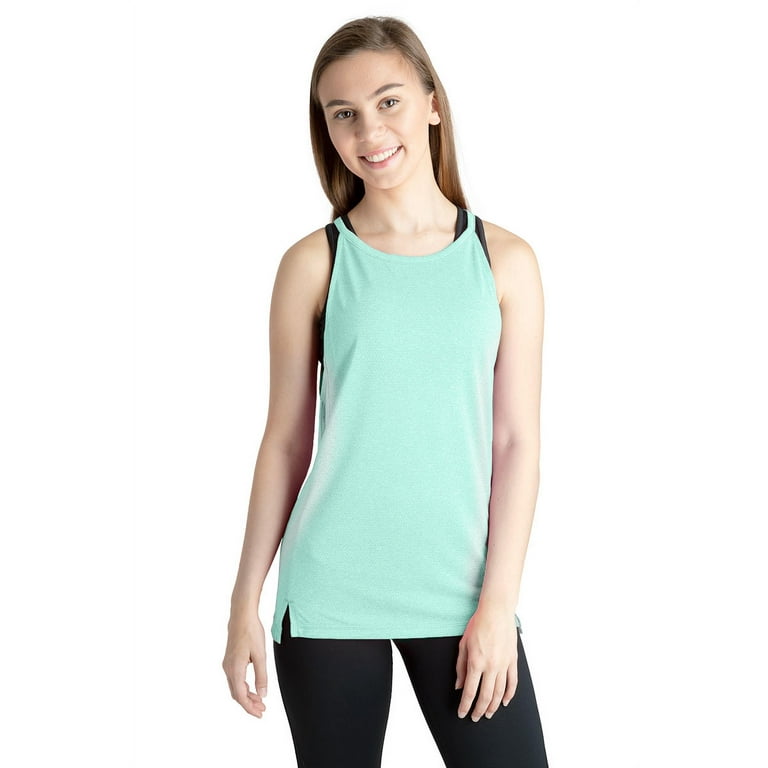 Liakada Ladies Sheer and Breezy Ether Pullover Cover-Up Mesh Tank Top –  Gym, Dance, Yoga, Aerobics, Cheer, Everyday! 