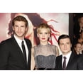 thumbnail image 1 of Liam Hemsworth Jennifer Lawrence Josh Hutcherson At Arrivals For The Hunger Games Catching Fire Premiere Nokia, 1 of 2