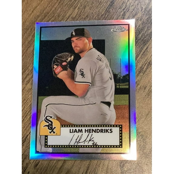 Liam Hendriks Chicago White Sox MLB 2021 Topps Chrome Platinum Anniversary Refractor 357