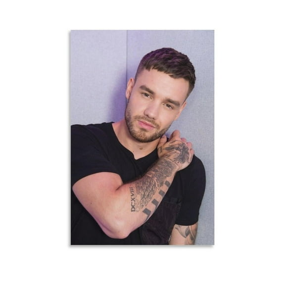 Liam Payne British Singer Pop Band Lead Singer Photo Poster Art Poster Canvas Painting Decor Wall Print Photo Gifts Home Modern Decorative Posters