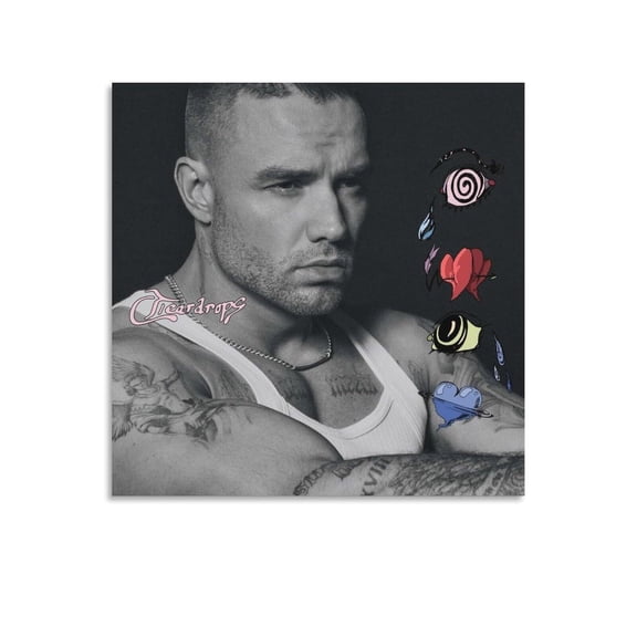 Liam Payne British Singer Pop Band Lead Singer Photo Poster canvas Wall Art Prints Poster Gifts Photo Picture Painting Posters Room Decor Home Decorative