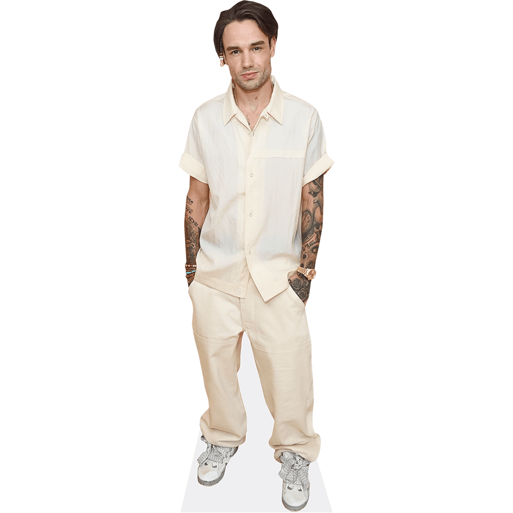 Liam Payne Pappaufsteller Lebensgroß - Pink Outfit Für Partys & Events