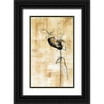 thumbnail image 1 of Liama, Lily 12x18 Black Ornate Wood Framed with Double Matting Museum Art Print Titled - Gilded Beauty III, 1 of 4