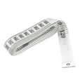 thumbnail image 1 of 118in/300cm Diy Tailor'S Clothing Measuring Tape Flexible Measuring Tape For Body Inscribed With Inch Units, International Units, 1 of 5