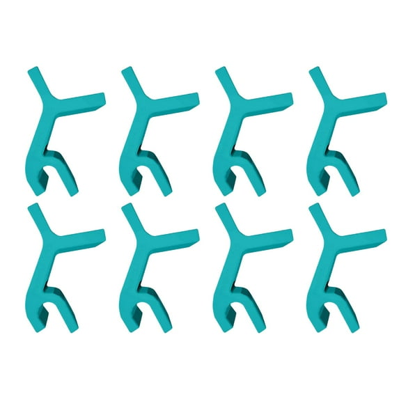 Liamobondopolis 8pcs Reusable Baking Sheet Stackers Layered Tray Baking Tray Baking Tray Storage Baking Sheet Stackers Space-Saving Tray Stackers For BBQ Grill Baking